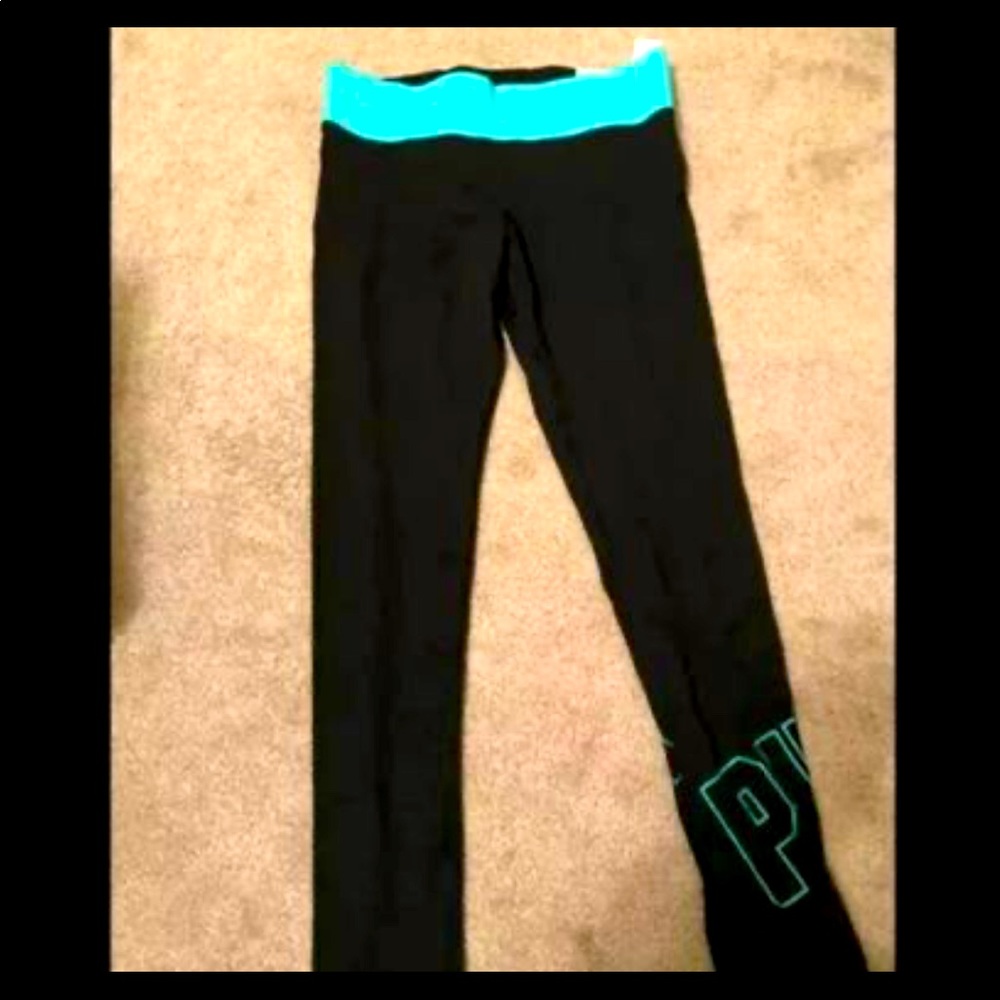 NWT Victoria’s Secret PINK Reversible Leggings Yoga Size M
